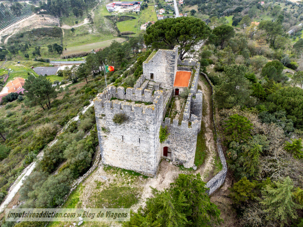 Castelo de Alcanede ao visitar Santarém