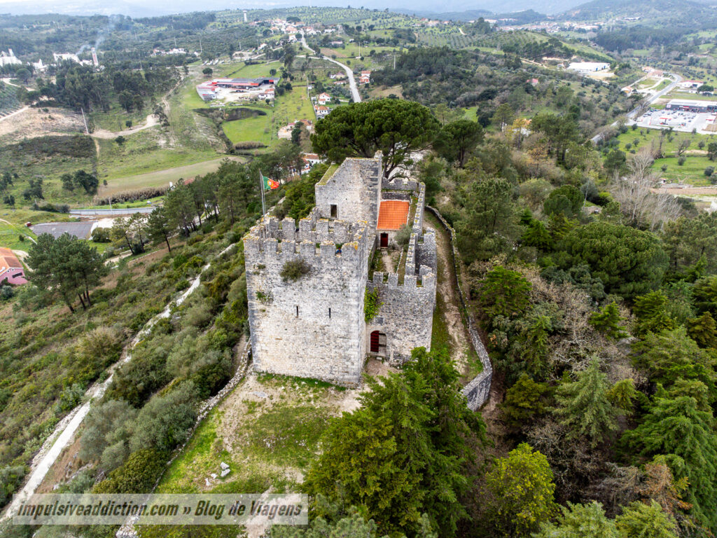 Castelo de Alcanede ao visitar Santarém
