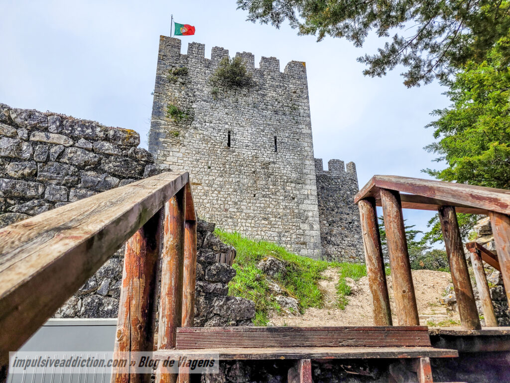 Castelo de Alcanede ao visitar Santarém