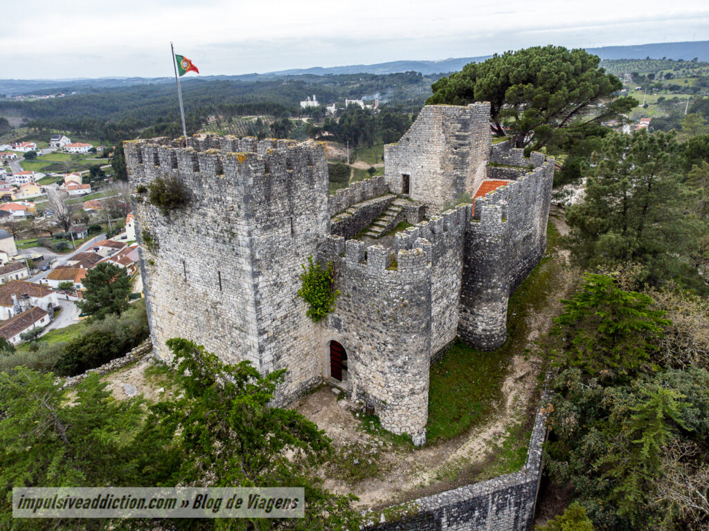 Castelo de Alcanede ao visitar Santarém