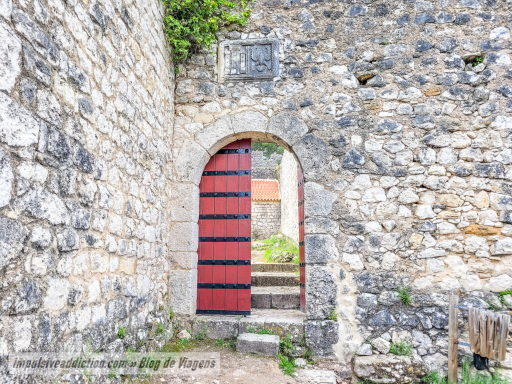 Castelo de Alcanede ao visitar Santarém