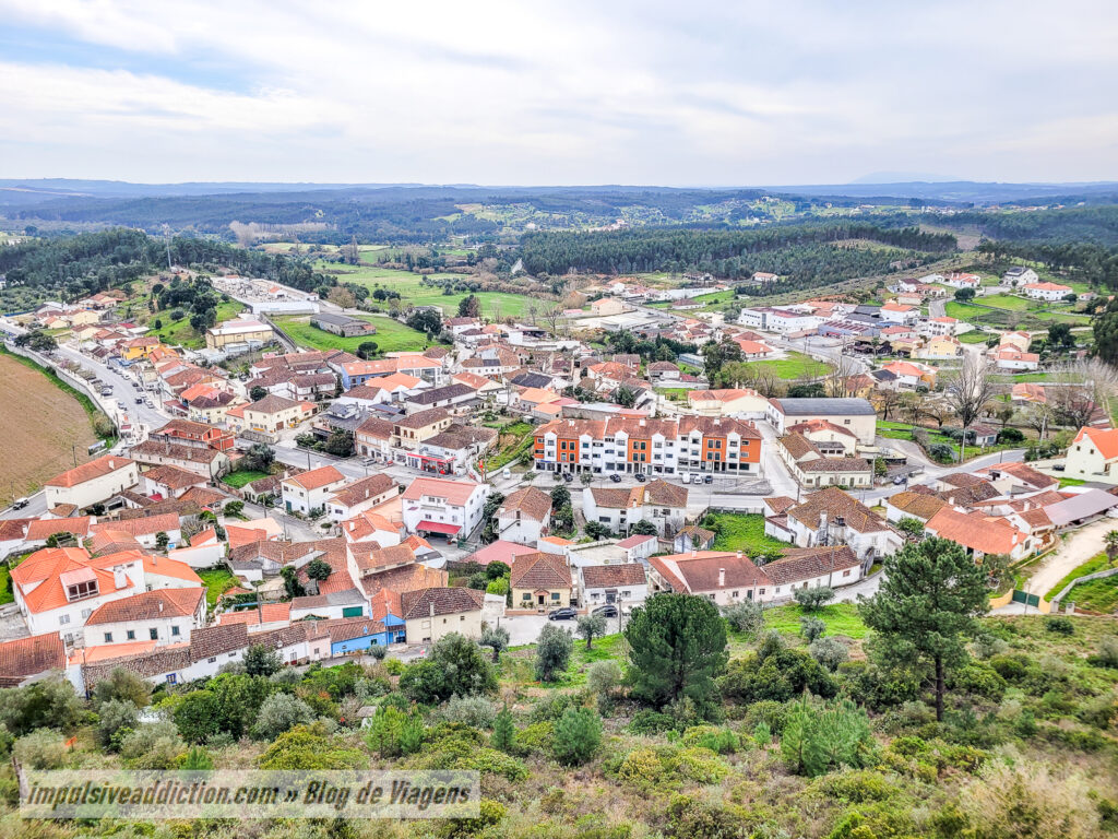 Miradouro do Castelo de Alcanede ao visitar Santarém