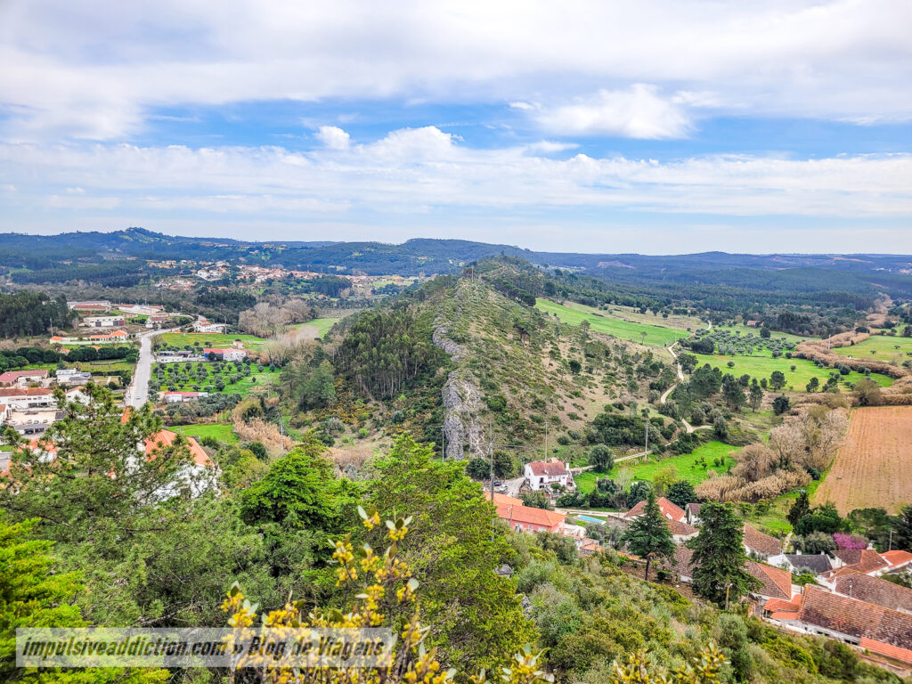 Miradouro do Castelo de Alcanede ao visitar Santarém