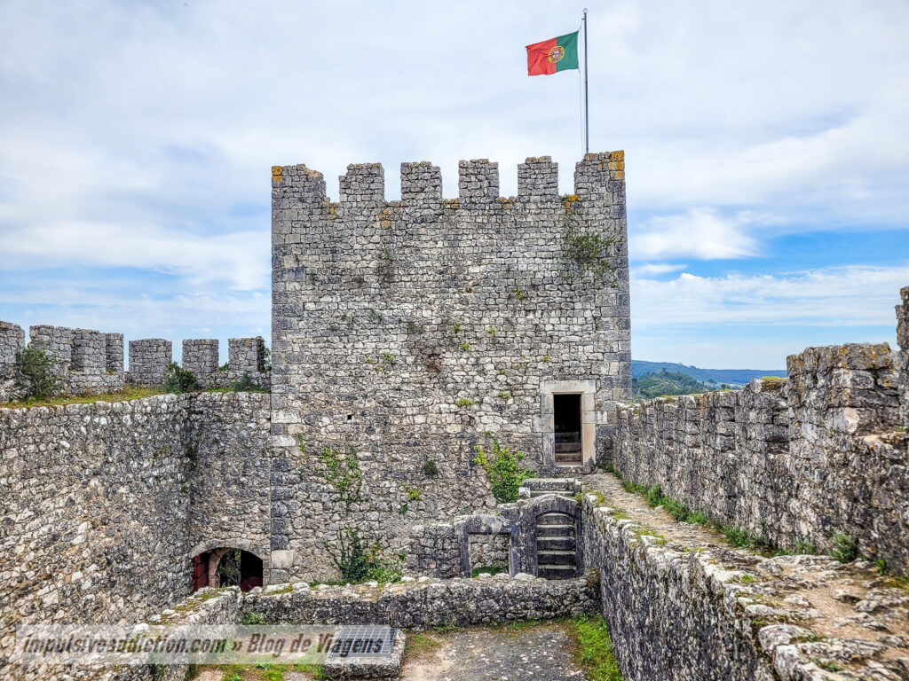 Castelo de Alcanede ao visitar Santarém