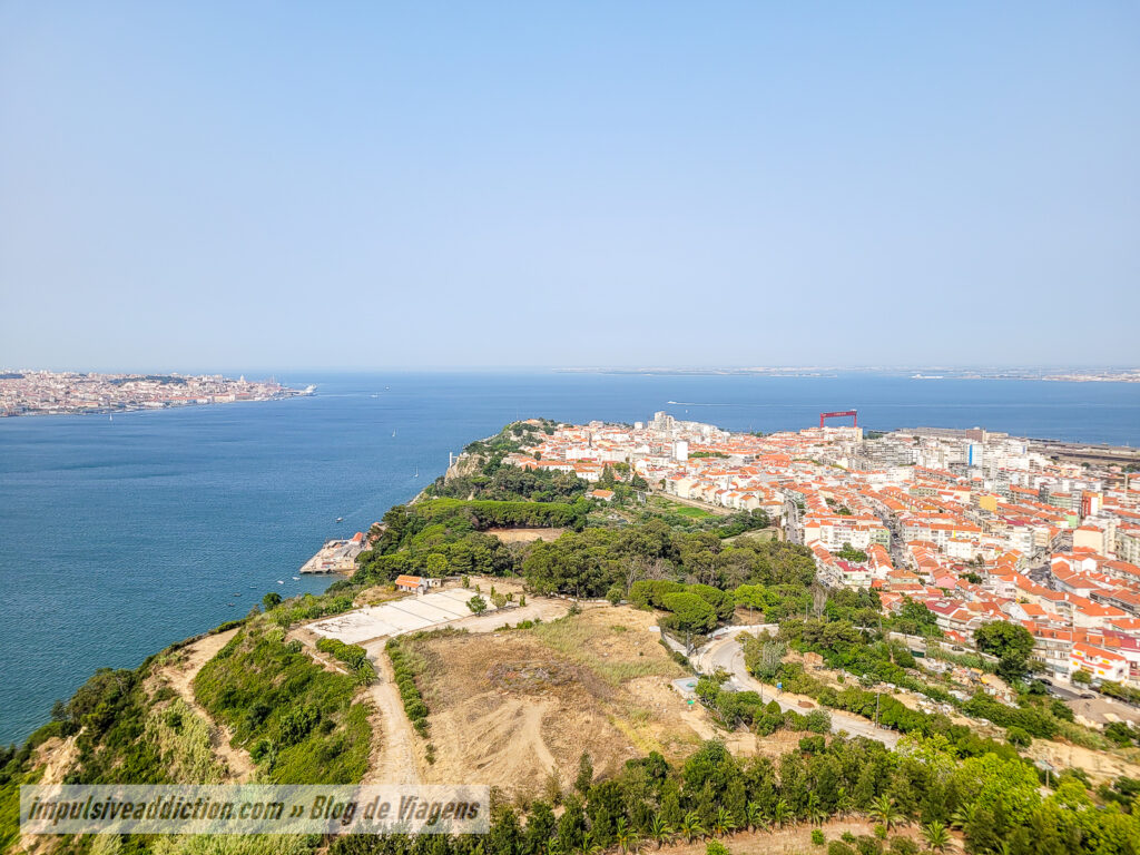 Santuário do Cristo Rei ao visitar Almada