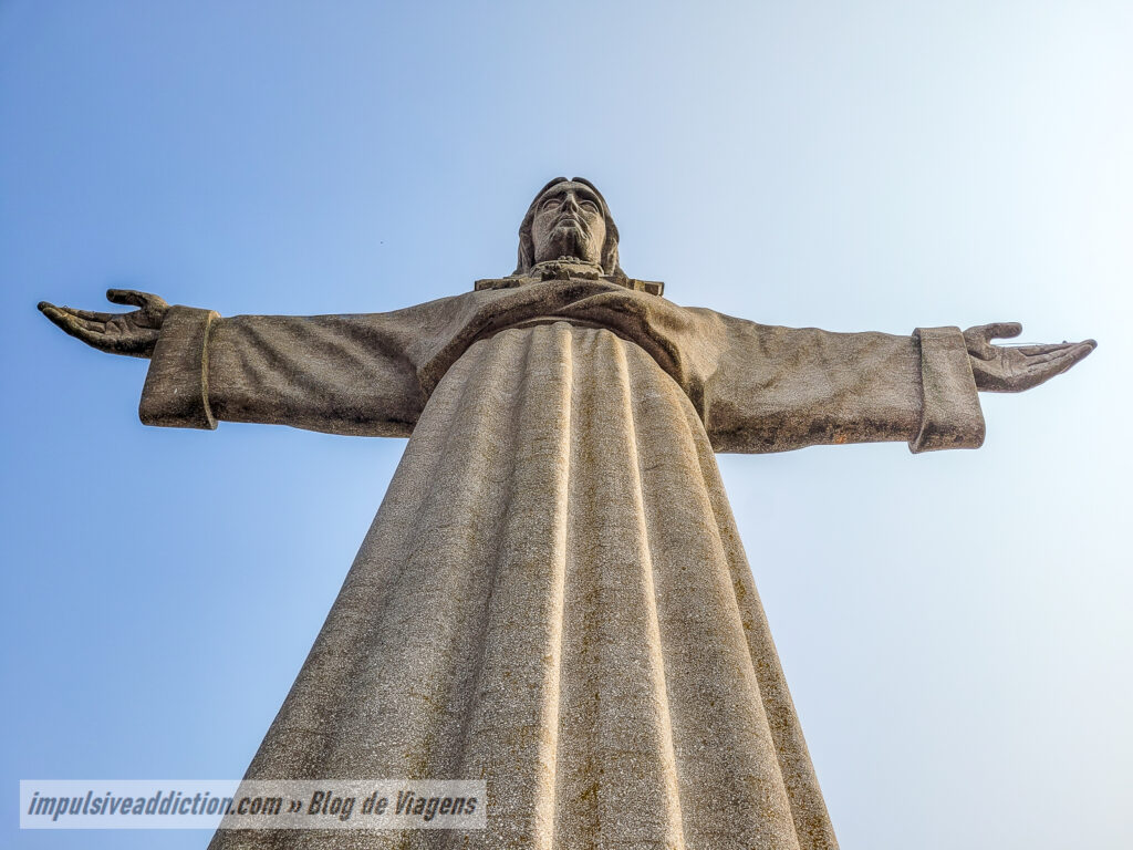 Santuário do Cristo Rei ao visitar Almada