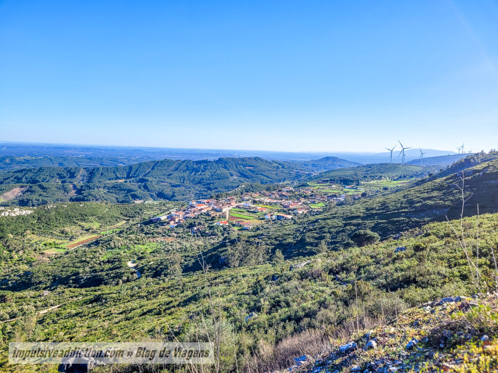 Miradouro da zona da Gruta de Alcobertas