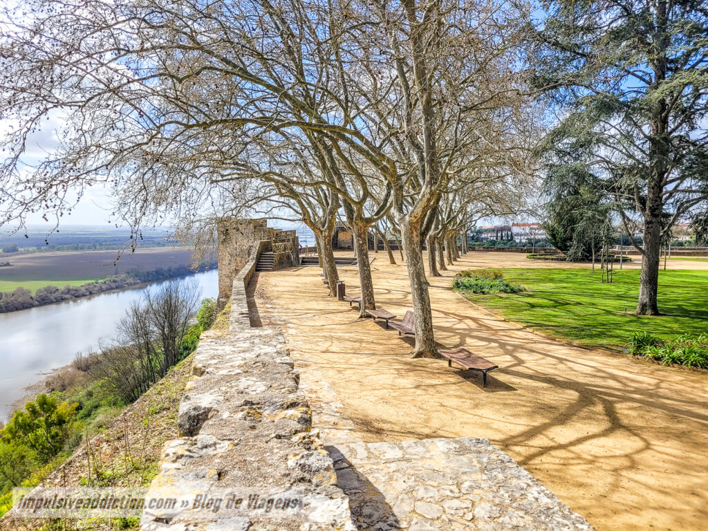 Jardim das Portas do Sol ao visitar Santarém