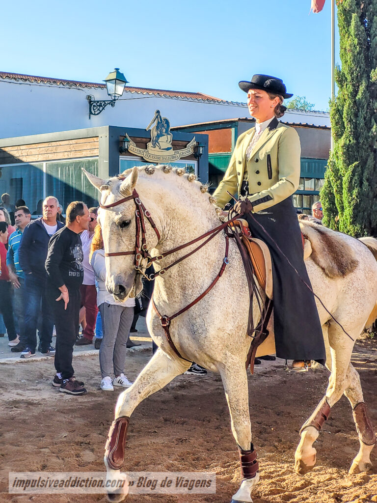 Largo do Marquês de Pombal durante a Feira Nacional do Cavalo