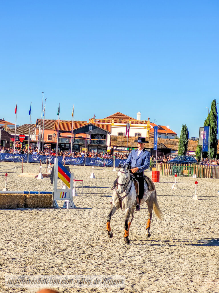 Largo do Marquês de Pombal durante a Feira Nacional do Cavalo