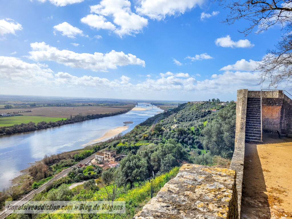 Miradouro das Portas do Sol ao visitar Santarém