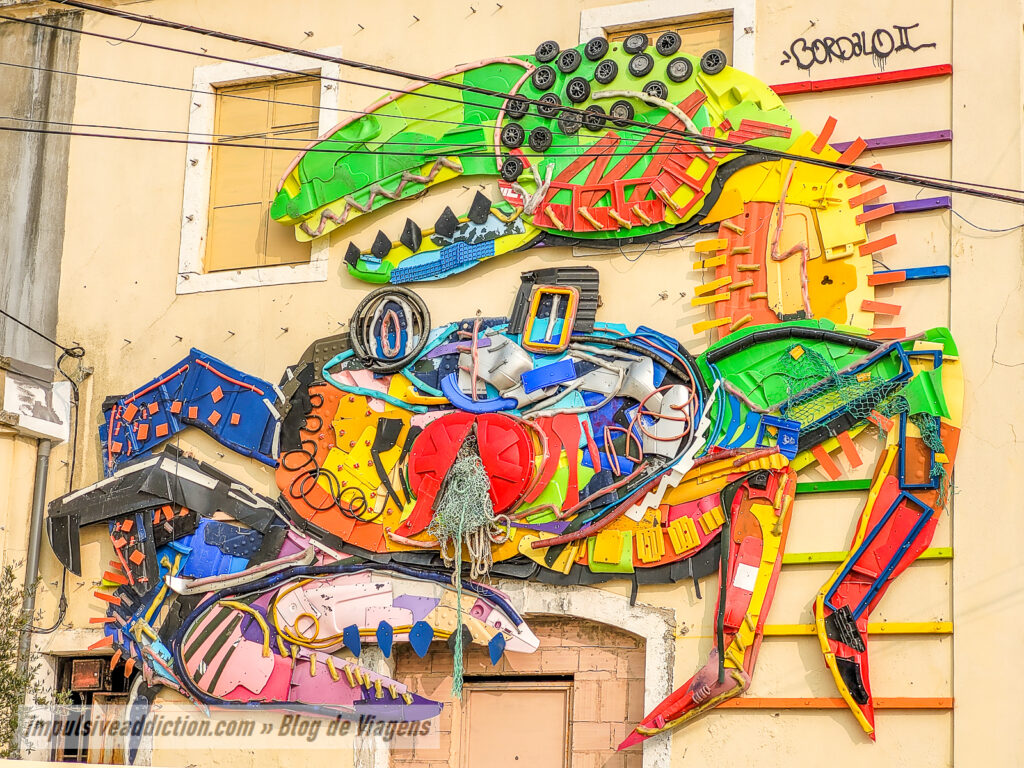 Arte de Bordallo II em Porto Brandão