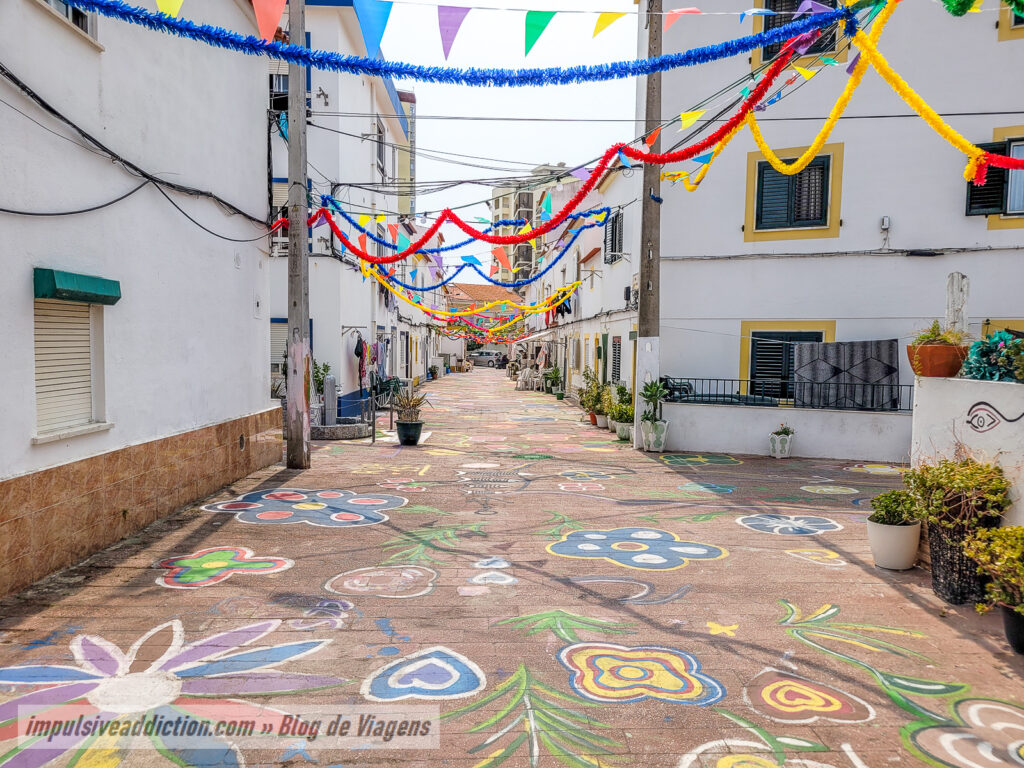 Rua 15 na Costa da Caparica