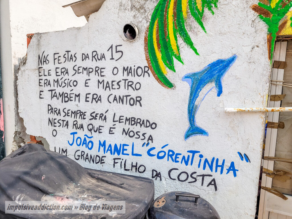 Rua 15 na Costa da Caparica