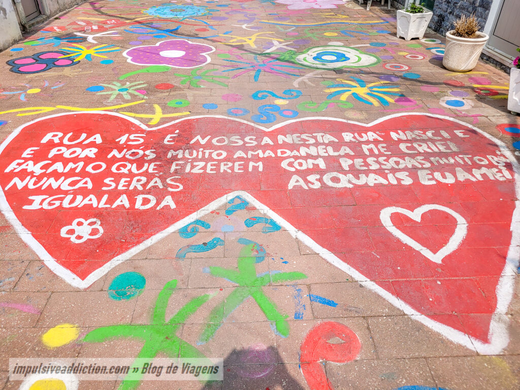 Rua 15 na Costa da Caparica
