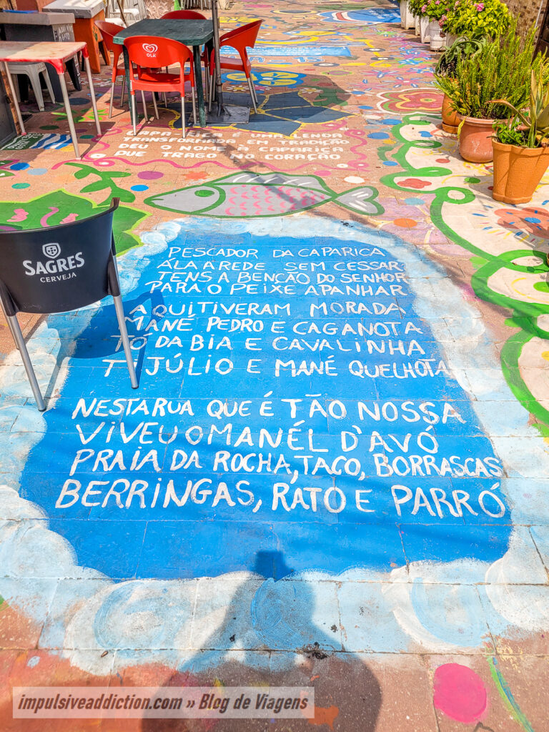 Rua 15 na Costa da Caparica