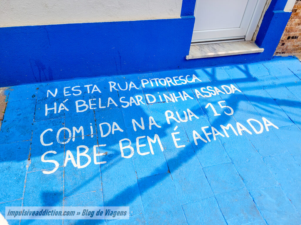 Rua 15 na Costa da Caparica