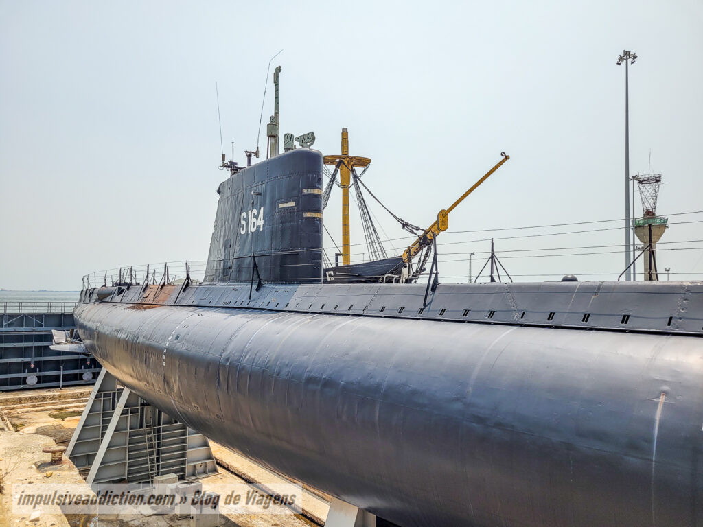 Submarino Barracuda em Cacilhas